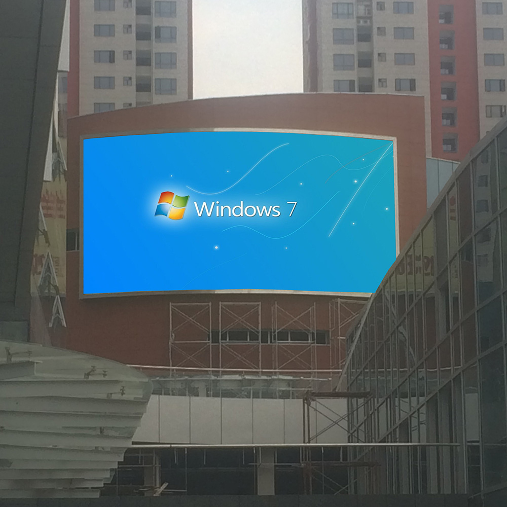 南寧市德利AICC戶外P10全彩 110平方